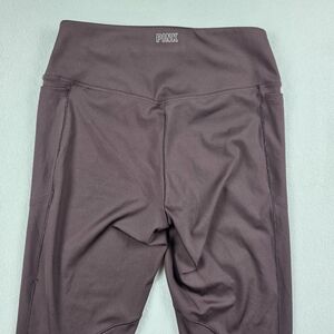 Victoria's Secret Pink Active Tights Women's Size Medium Brown Gym Yoga Fitness